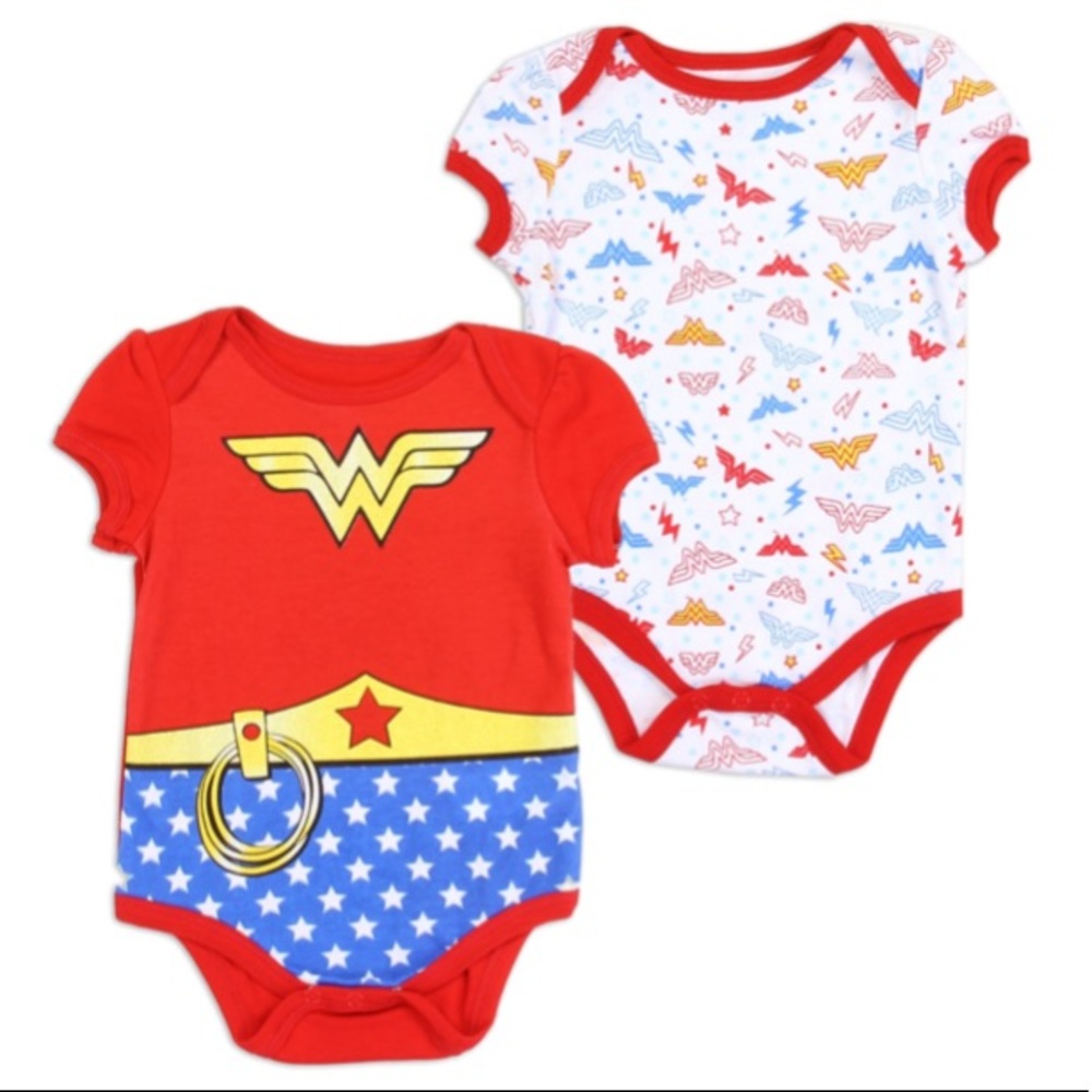 Wonder Woman Onesies 2 Pack